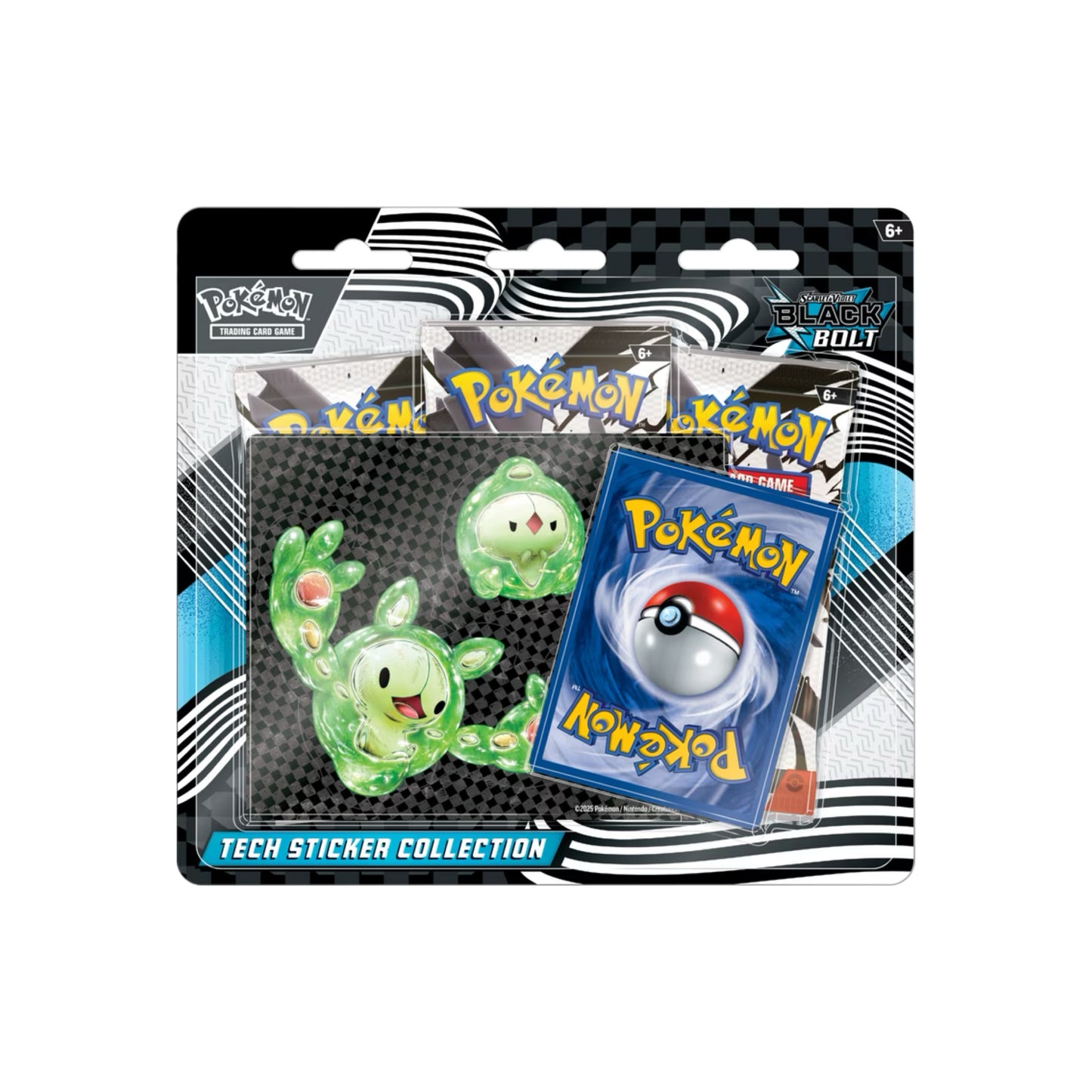 Black Bolt Tech Stickers (SHOP)