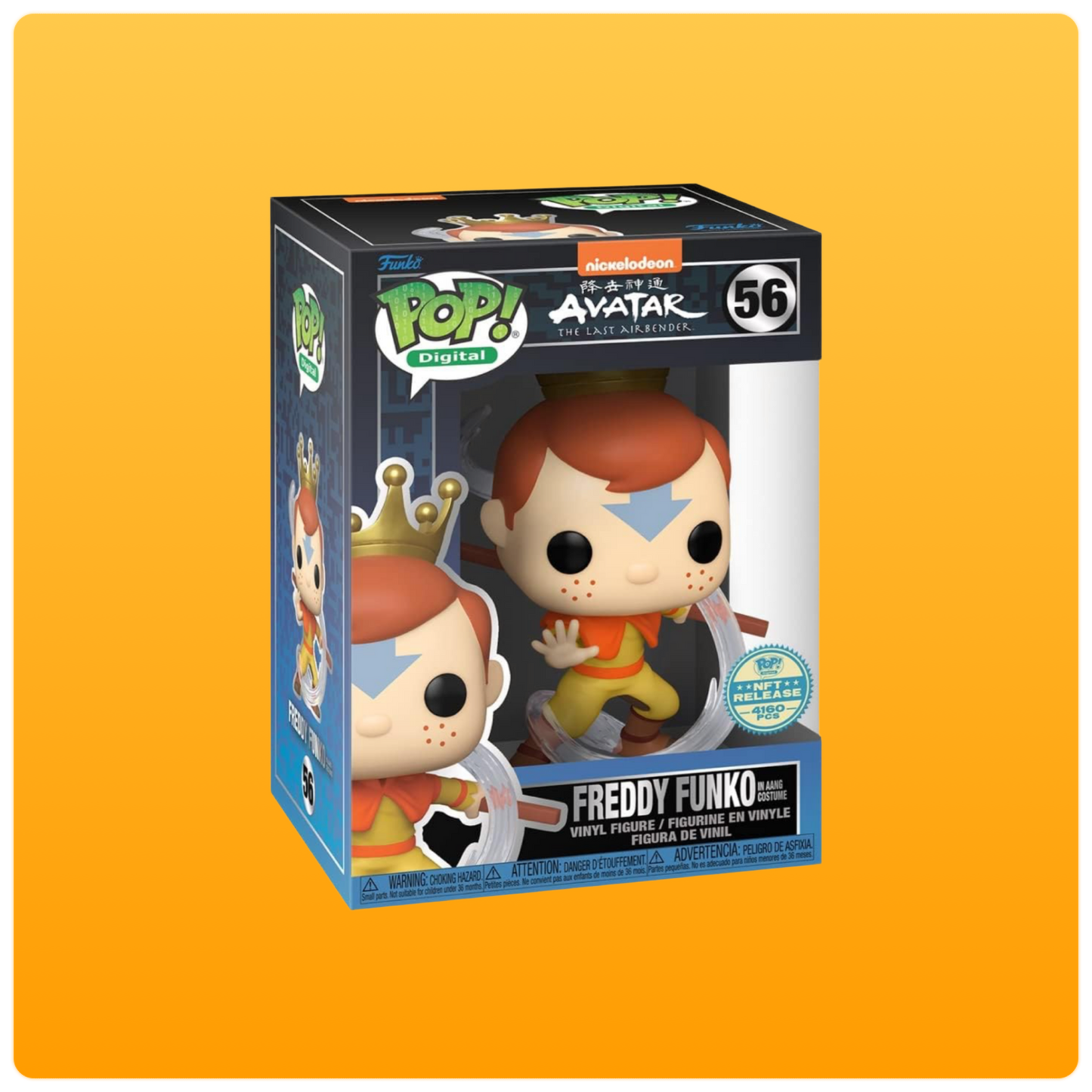 Avatar The Last Airbender - Freddy Funko As Aang #56 (PC 4160)